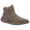 Chelseaboots JOSEF SEIBEL "Wynona 04", Damen, Gr. 41, grau (taupe), Leder, casual, Schuhe, Boots, Schlupfschuh, Komfortschuh mit Wechselfußbett und Weite G