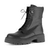 Schnürstiefelette GABOR, Damen, Gr. 39, schwarz, Kalbsleder, unifarben, Schuhe, Blockabsatz, Schnürboots mit Best Fitting-Ausstattung