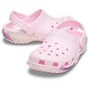 Clog CROCS "Classic Star Sparkle Clog T", Kinder, Gr. 22, rosa, Croslite, Glitzer, casual, Schuhe, Freizeitschuh, Sandale mit coolem Motiv