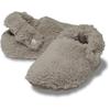 Hausschuh CROCS "Classic Cozzy Slipper T", Kinder, Gr. 24, braun, Croslite, Textil, casual, Schuhe, Pantoffel, Clog mit Riemen