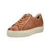 Sneaker PAUL GREEN "Paul Green Sneaker Glattleder", Damen, Gr. 41, braun (cognac), Glattleder, casual, Schuhe