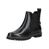 Stiefelette CAPRICE "Caprice Stiefelette Leder/Textil", Damen, Gr. 39, schwarz, Leder, Textil, casual, Schuhe