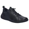Slipper JOSEF SEIBEL "Wynona 01", Damen, Gr. 42, schwarz, Leder, unifarben, casual, Schuhe, Schnürschuh, Komfortschuh mit Wechselfußbett und Weite G