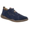 Slipper JOSEF SEIBEL "Wynona 01", Damen, Gr. 37, blau (dunkelblau), Veloursleder, casual, Schuhe, Schnürschuh, Komfortschuh mit Wechselfußbett und Weite G