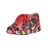 Sneaker LAURA VITA "LAURA VITA Sneaker Leder/Textil", Damen, Gr. 39, rot, Leder, Textil, casual, Schuhe