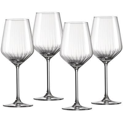 Weißweinglas RITZENHOFF & BREKER "Jive", transparent, B:8cm H:21,5cm Ø:8cm, Glas, Trinkgefäße, 4er Set, je 370 ml Image