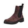 Stiefelette LEGERO "Legero Stiefelette Veloursleder/Textil", Damen, Gr. 38, rot, Veloursleder, Textil, casual, Schuhe