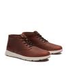 Schnürboots TIMBERLAND "PARKER STREETMID LACE UP SNEAKER", Gr. 45, braun (rust full grain), Leder, sportlich, Schuhe, Winterstiefel, Schnürstiefel, Winterschuhe