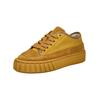 Plateausneaker SNEAKY STEVE "Sneaky Steve Sneaker Textil", Gr. 38, gelb (mustard), Textil, casual, Schuhe