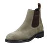 Chelseaboots GANT "Prepdale", Herren, Gr. 46, grau (taupe), Veloursleder, elegant, Schuhe, mit weicher Lederinnensohle