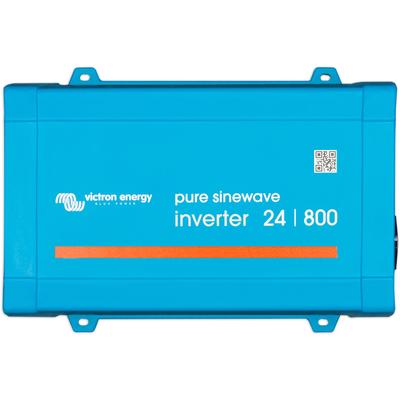 Wechselrichter VICTRON ENERGY "»Inverter Victron Phoenix 24/800 VE.direct Schuko«", blau, B:21,6cm H:10,5cm L:30,5cm, Aluminium, Wandler, 800 W, 24 VDC