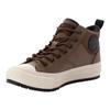 Sneaker CONVERSE "CHUCK TAYLOR ALL STAR MALDEN STREET WATERPROOF BOOT", Gr. 43, grounded, schwarz, by the campfire, Synthetik, sportlich, Schuhe, wasserddicht