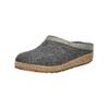 Hausschuh HAFLINGER "Haflinger Hausschuhe Filz", Herren, Gr. 44, grau (anthrazit), Filz, casual, Schuhe