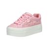 Plateausneaker BUFFALO "Buffalo Sneaker Textil", Damen, Gr. 41, pink, Textil, casual, Schuhe