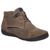 Schnürboots JOSEF SEIBEL "Fergey 43", Damen, Gr. 43, braun, Leder, casual, Schuhe, Boots, Komfortschuh mit Wechselfußbett aus Leder