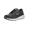 Sneaker SKECHERS "Skechers Sneaker Lederimitat/Mesh", Herren, Gr. 48,5, blau (dunkelblau), Lederimitat, Textil, casual, Schuhe