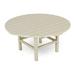 POLYWOOD® Round 37" Conversation Outdoor Table Plastic in Brown | 18 H x 38 W x 38 D in | Wayfair RCT38SA