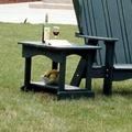 Uwharrie Chair Plantation Wood Outdoor Side Table Wood in Yellow | Wayfair 3040-075-Wash