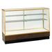 Ghent Merchandiser Series Case Metal in Yellow | 40 H x 48 W x 20 D in | Wayfair 2010-4-GD-LV