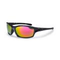 Bloc Eyewear Daytona Sunglasses - Black Red Lens