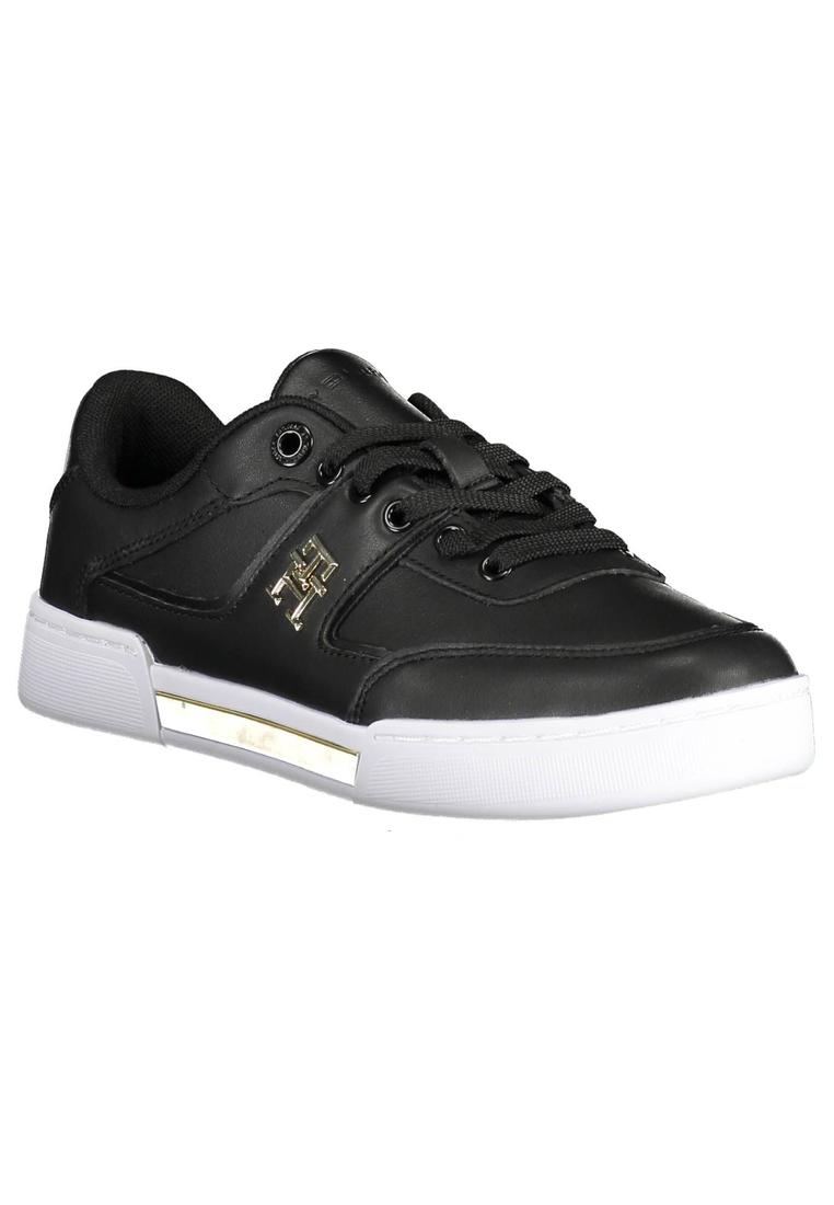 Tommy Hilfiger Devon Schwarze lassige Sneakers aus Leder fur Herren