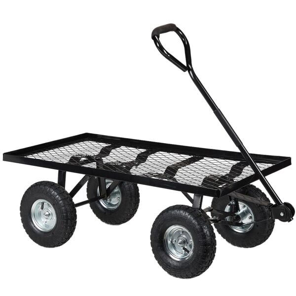 relaxdays Flacher Handwagen Image