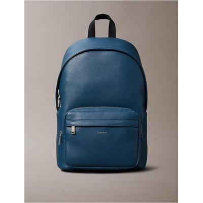 Raised Logo Round Backpack