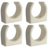 Tlily - 4 Stück Nylon Leiter Clip Boot Haken Clip für Größe 1-1 / 4 Durchmesser Pro Set uv Marine