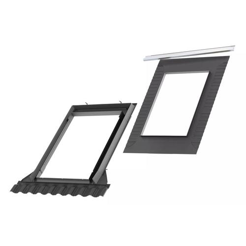 VELUX Austausch-Eindeckrahmen für alte VELUX Fenster (GGU/GPU/GGL/GPL/GZL/GHL) EZ 1000 mit BFX Folienanschluss