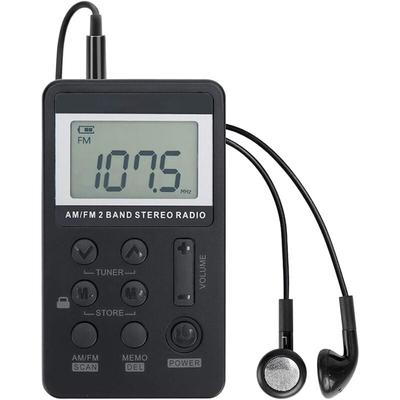 Persönliches AM/FM-Taschenradio, tragbarer VR-Roboter, Mini-Walkman-Radio mit digitalem Tuning, mit Image