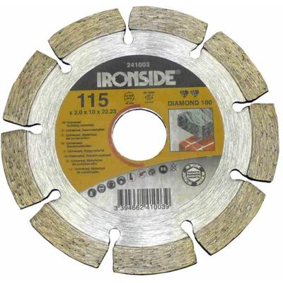 Ironside - Diamant-Scheibe 115mm 2/7mm Typ 100 Uni, segmentiert Image