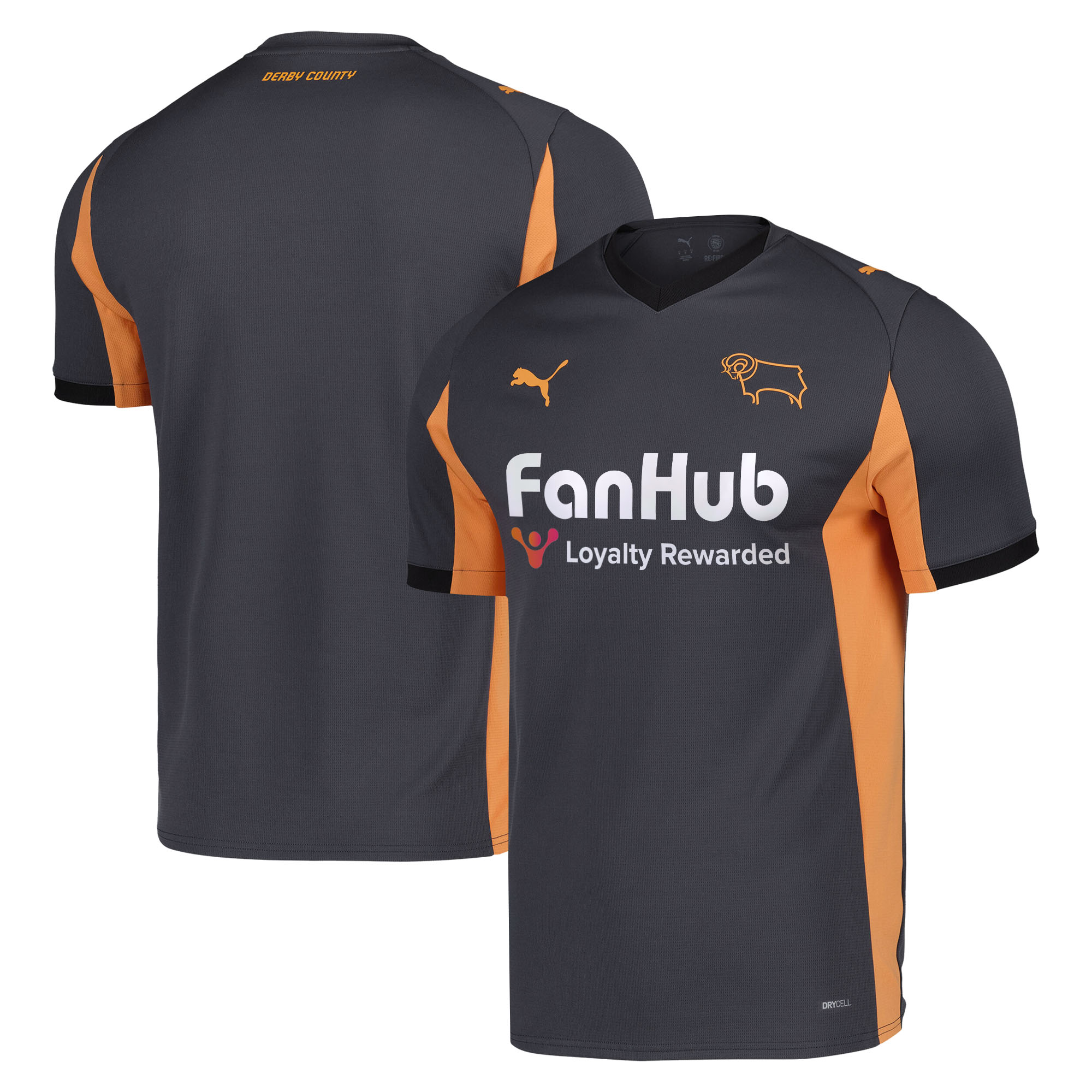 Derby County PUMA Auswärtstrikot 2025-26 Image