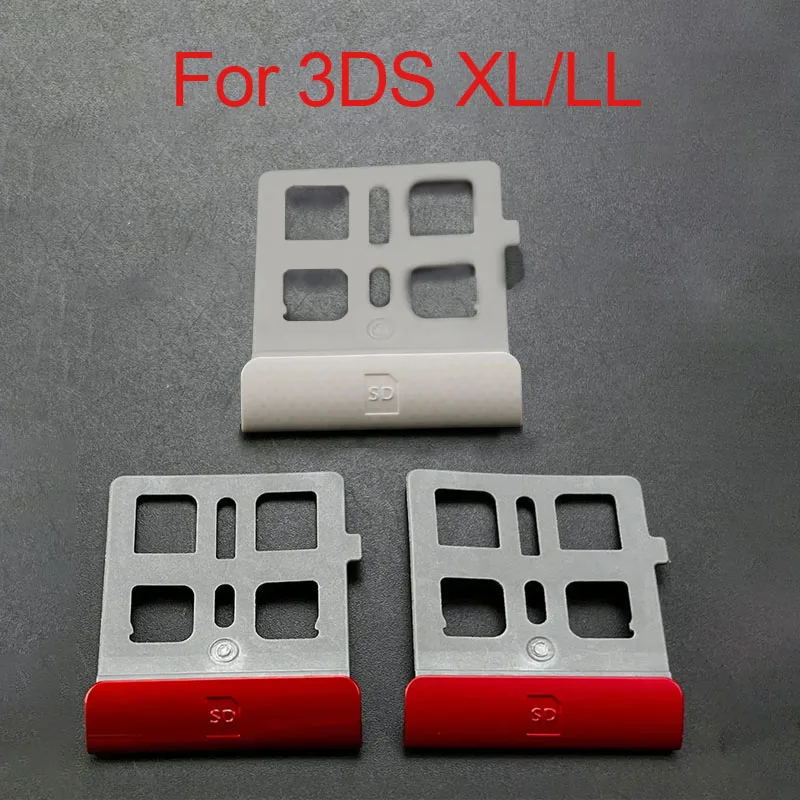 1PC SD Game Card Slot Abdeckung Halterung Rahmen, geeignet für 3DS LL 3DS XL Konsole Reparatur Teile Limited Weiß Rot Limited Rot Image