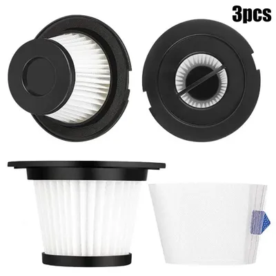 Schlafzimmer-Filter, Filter-Set, nützlich, 3 Staubbehälter, kompatible Filter, Staubsauger, 3er-Pack, Zubehör, Staubbehälter Image