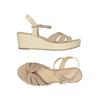 Anna Field Damen Sandale, Gr. 40, beige, kein Etikett
