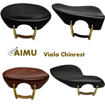 Ebony Viola Chinrest With Clamp Rosewood Viola Chin Rest With Bracket Ready To Use