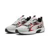 Sneaker PUMA "Milenio Tech Sneakers Erwachsene", Gr. 46, cool light gray for all time rot silber metallic, Obermaterial: Textil, Synthetik; Futter: Textil; Innensohle: Textil; Laufsohle: Gummi, Schuhe