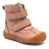 Winterstiefel BISGAARD "ellis tex", Kinder, Gr. 29, rosa, Leder, unifarben, klassisch, Schuhe, Klettschuh mit TEX-Membrane, Größenschablone zum Download