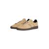 Sneaker TOMMY JEANS "THE GREENWICH EDGE SUEDE", Herren, Gr. 40, beige (beige, schwarz), Veloursleder, sportlich, Schuhe, Freizeitschuh, Halbschuh, Schnürer mit farblicher Pasepelierung