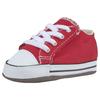 Sneaker CONVERSE "Kinder Chuck Taylor All Star Cribster Canvas Color-Mid", Gr. 19, rot, Textil, sportlich, Schuhe Lauflernschuh Sneakerboots, für Babys mit Klettverschluss