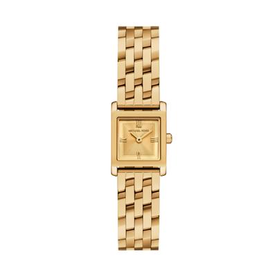 Quarzuhr MICHAEL KORS "GEORGIE", gelbgoldfarben, Armbanduhren, Damen, Armbanduhr, Damenuhr, Edelstahlarmband, analog Image