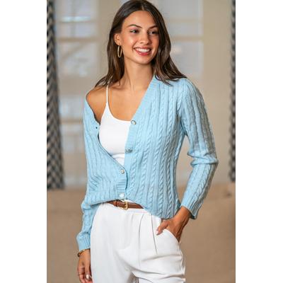 Snug Harbor Blue Cardigan