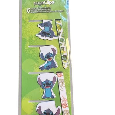 Disney Accessories | Disney Stitch Magnetic Bookmarks - Blue And White Nwt | Color: Blue/White | Size: One Size