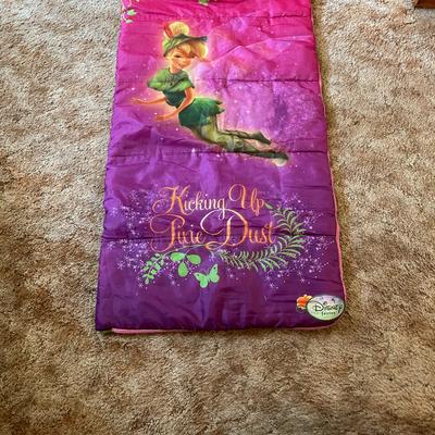 Disney Bedding | Disney Tinker Bell Sleeping Bag “The Lost Treasure” Pink And Purple | Color: Pink/Purple | Size: Os