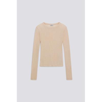 Damen beige HANIKE W.M/L Langarm-T-Shirt Image