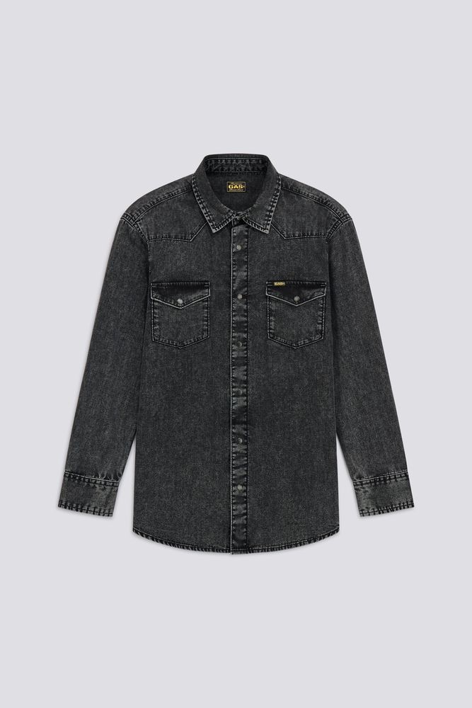 Damen hellschwarzes MINERVA SHIRT 73BM Hemd Image
