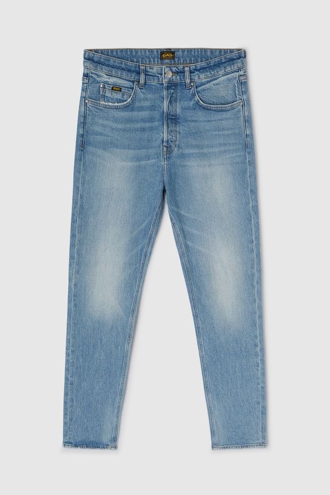 Herrenjeans TORN 74MM in Mittelblau Image