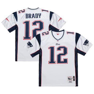 New England Patriots Mitchell & Ness Tom Brady 2000 Authentic Trikot - Herren Image