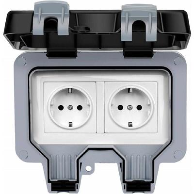 PC-Steckdose IP66, wasserdicht, staubdicht, Wandmontage, deutscher Standard, 220–250 v, 16 a, 100 Image