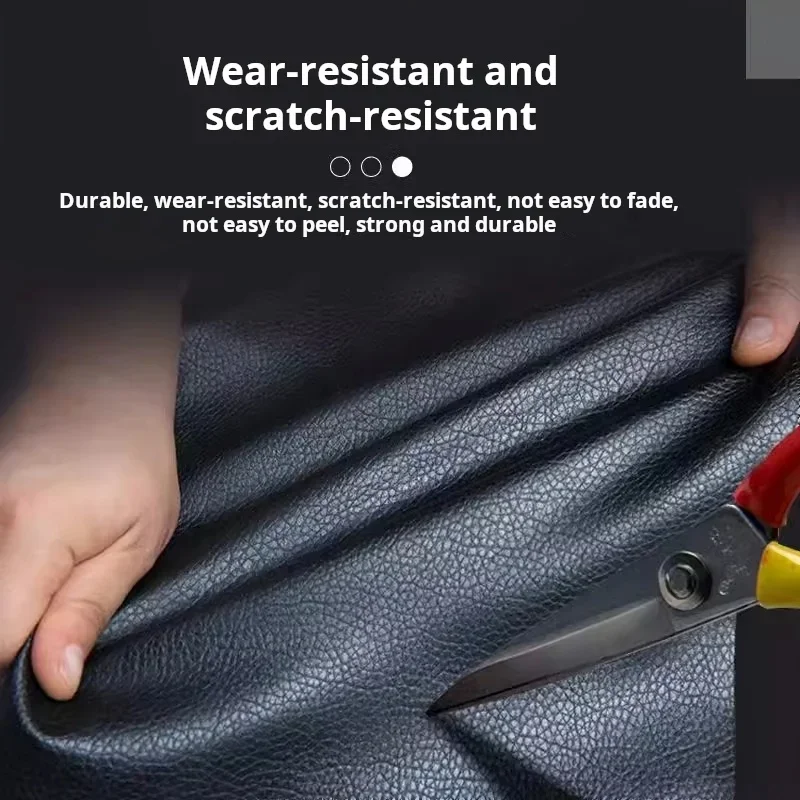 Leder-Reparaturflicken, selbstklebendes Leder für die Reparatur von Sofa, Stuhl, Autositz, künstliches, wasserdichtes, selbstklebendes Leder-Reparaturband